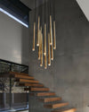 WOMO Cascading Tube Chandelier-WM2914 thumbnail