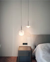 WOMO Frosted Glass Globe Pendant Light-WM2616 thumbnail