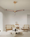 WOMO 3/5 Light Wood Pendant Light-WM2524 thumbnail