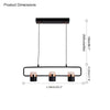 WOMO Linear Spotlight Kitchen Pendant Light-WM2019 thumbnail