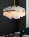 WOMO Gold Round Crystal Chandelier-WM2547 thumbnail