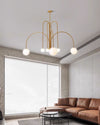 WOMO Glass Globe Arm Chandelier-WM2522 thumbnail