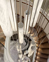WOMO Alabaster Tube Staircase Chandelier-WM2881 thumbnail
