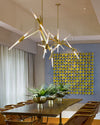 WOMO Adjustable Gold Branch Chandelier-WM2511 thumbnail
