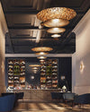 WOMO Gold Tiered Discs Chandelier-WM2475 thumbnail