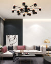WOMO Rose Gold Arm Chandelier-WM2644 thumbnail