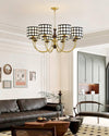 WOMO Polka Shaded Chandelier-WM2913 thumbnail