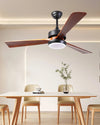 WOMO Mid Century Modern Ceiling Fan Lamp-WM5045 thumbnail
