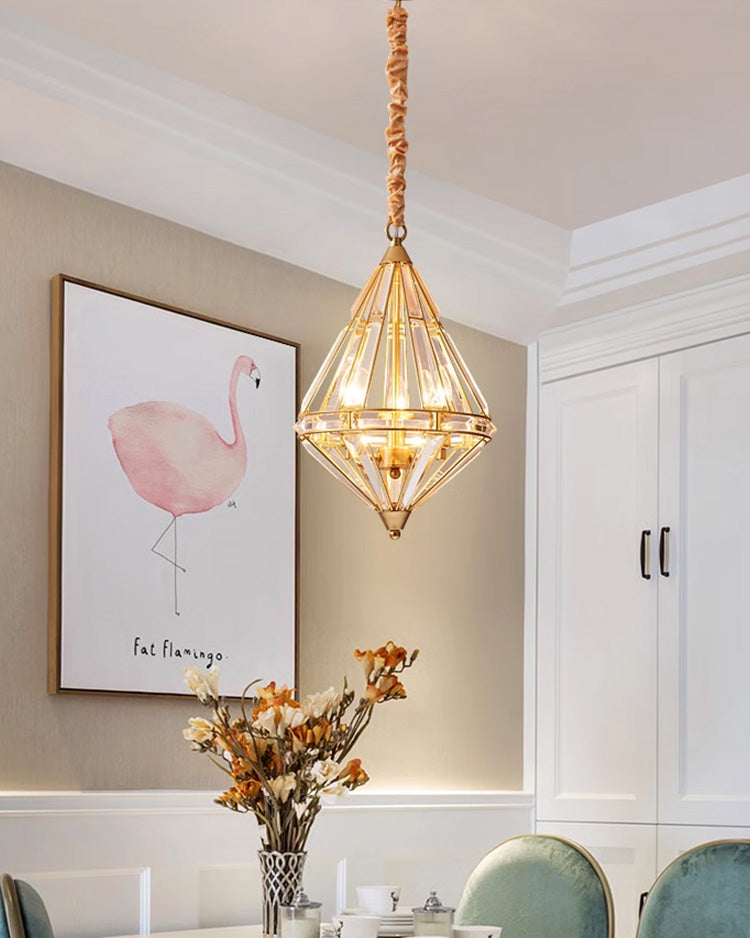 WOMO Diamond Crystal Chandelier-WM2594