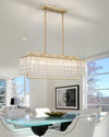 WOMO Textured Glass Linear Chandelier-WM2620 thumbnail