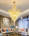 WOMO Large Cascading Crystal Chandelier-WM2917 thumbnail