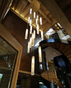 WOMO Cascading Cylinder Alabaster Chandelier-WM2827 thumbnail
