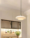 WOMO Milk Glass Flying Saucer Pendant Light-WM2748 thumbnail
