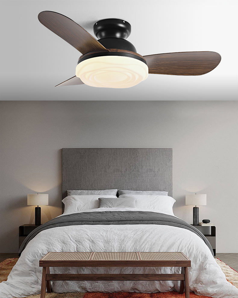 WOMO 52 inch Low Profile Ceiling Fan with Bright Light - WM5165