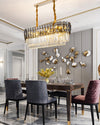 WOMO Tiered Linear Crystal Chandelier-WM2543 thumbnail