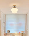 WOMO Schoolhouse Glass Ceiling Light-WM1147 thumbnail