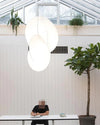 WOMO Abstract Silk Pendant Light-WM2473 thumbnail