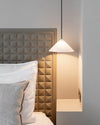 WOMO Alabaster Cone Pendant Light-WM2925 thumbnail