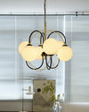 WOMO Mid Century Modern Glass Globe Chandelier-WM2450 thumbnail
