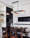 WOMO Drum Shade Linear Chandelier-WM2615 thumbnail