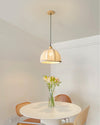 WOMO Dome Linen Pendant Light-WM2939 thumbnail