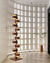 WOMO Column Walnut Floor Lamp-WM7110 thumbnail