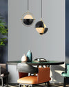 WOMO Adjustable Glass Globe Pendant Light-WM2563 thumbnail