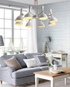 WOMO Adjustable Shaded Chandelier-WM2528 thumbnail