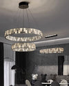 WOMO Round Crystal Alabaster Chandelier-WM2738 thumbnail