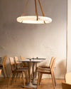 WOMO Alabaster Circular LED Chandelier-WM2874 thumbnail