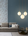 WOMO Frosted Glass Globe Pendant Light-WM2505 thumbnail