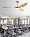 WOMO Large Wood Ceiling Fan with Light - WM5161 thumbnail