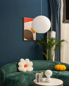 WOMO Globe Silk Pendant Light-WM2964 thumbnail