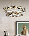 WOMO Tiered Circular Crystal Chandelier-WM2726 thumbnail