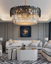 WOMO Tiered Round Crystal Chandelier-WM2542 thumbnail