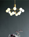 WOMO Frosted Glass Globe Chandelier-WM2915 thumbnail