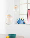 WOMO Iridescent Glass Bubble Pendant Light-WM2502 thumbnail