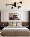 WOMO Rose Gold Arm Chandelier-WM2644 thumbnail