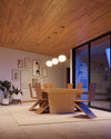 WOMO Egg Asymmetrical Globe Pendant Light-WM2497 thumbnail
