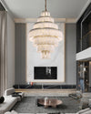 WOMO Giant Tiered Alabaster Foyer Chandelier-WM2926 thumbnail