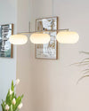 WOMO Frosted Glass Linear Chandelier-WM2798 thumbnail