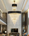 WOMO Tiered Tapered Crystal Chandelier-WM2699 thumbnail