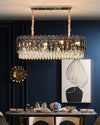 WOMO Tiered Linear Crystal Chandelier-WM2543 thumbnail