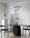 WOMO Swirl Led Brass Pendant Light-WM2354 thumbnail