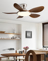 WOMO Low Profile Ceiling Fan with Bright Light - WM5155 thumbnail