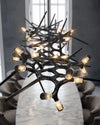WOMO Black Branch Chandelier-WM2672 thumbnail
