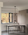 WOMO Fluted Glass Linear Chandelier-WM2776 thumbnail