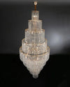 WOMO Tiered Crystal Foyer Chandelier-WM2386 thumbnail
