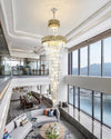 WOMO Cascading Crystal Prism Chandelier-WM2570 thumbnail