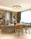 WOMO Frosted Glass Ball Round Chandelier-WM2791 thumbnail
